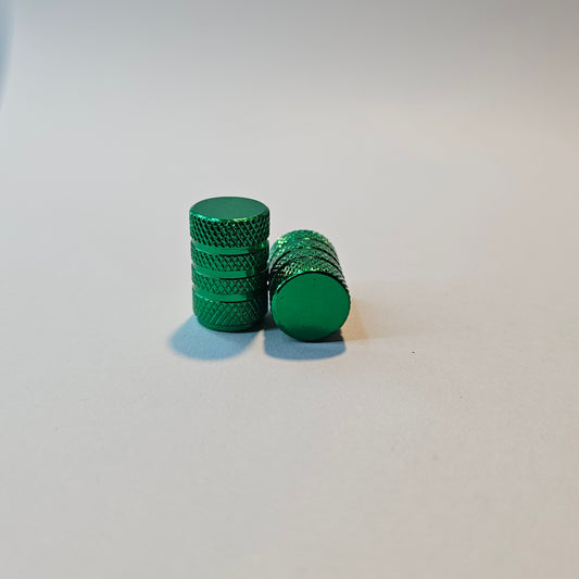 Barrel stem cap - Green - Aluminum Alloy