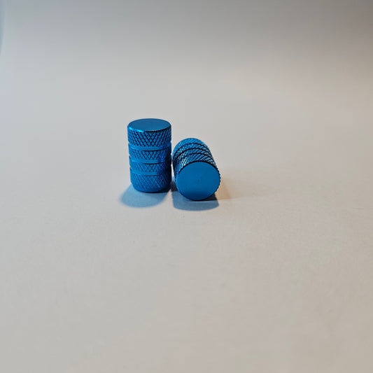 Barrel stem cap - Light Blue - Aluminum Alloy