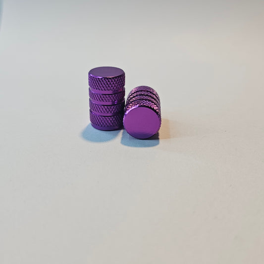 Barrel stem cap - Purple - Aluminum Alloy