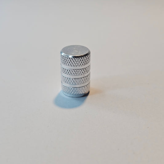 Barrel stem cap - Silver - Aluminum Alloy