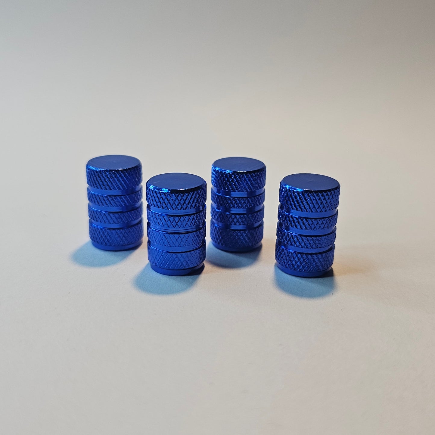 Barrel stem cap - Blue - Aluminum Alloy