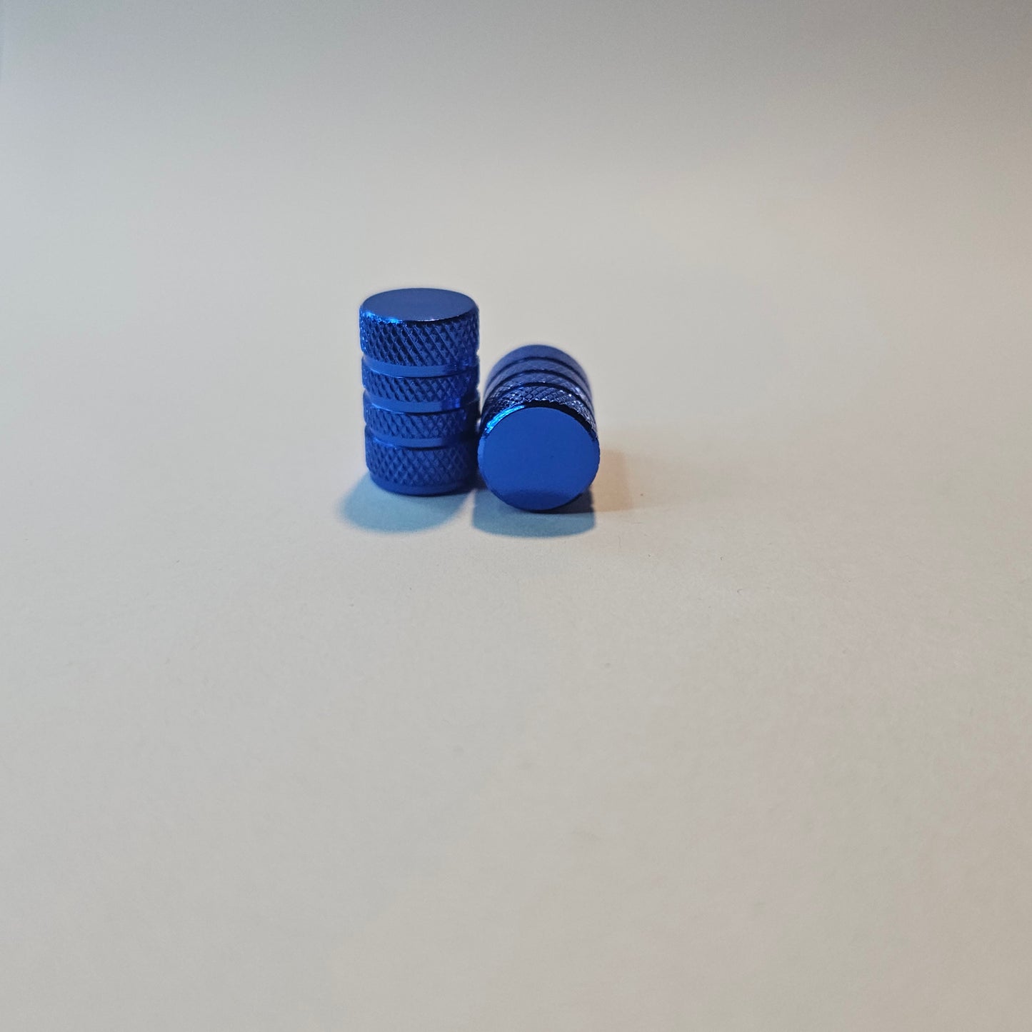 Barrel stem cap - Blue - Aluminum Alloy