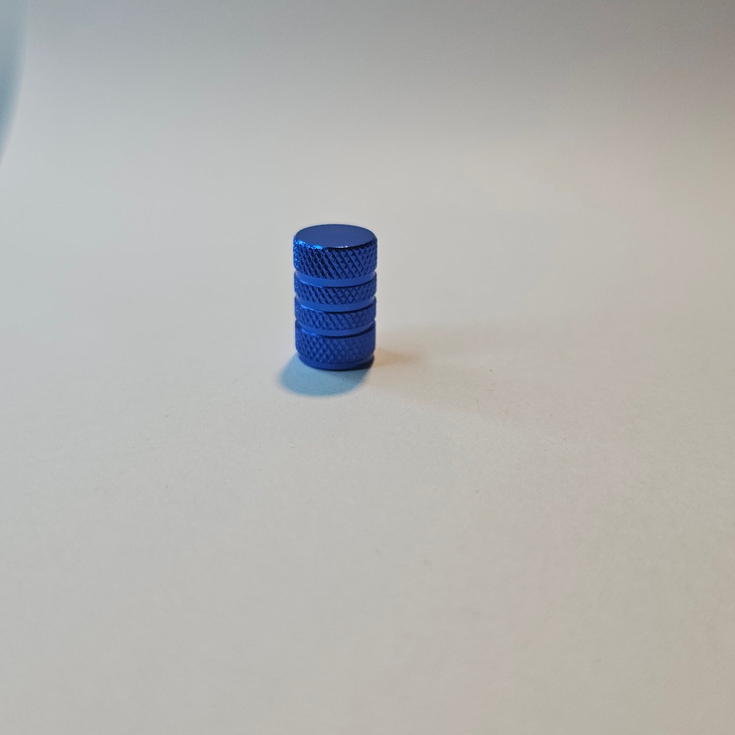 Barrel stem cap - Blue - Aluminum Alloy