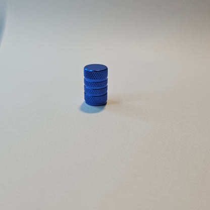 Barrel stem cap - Blue - Aluminum Alloy