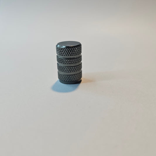 Barrel stem cap - Gray - Aluminum Alloy