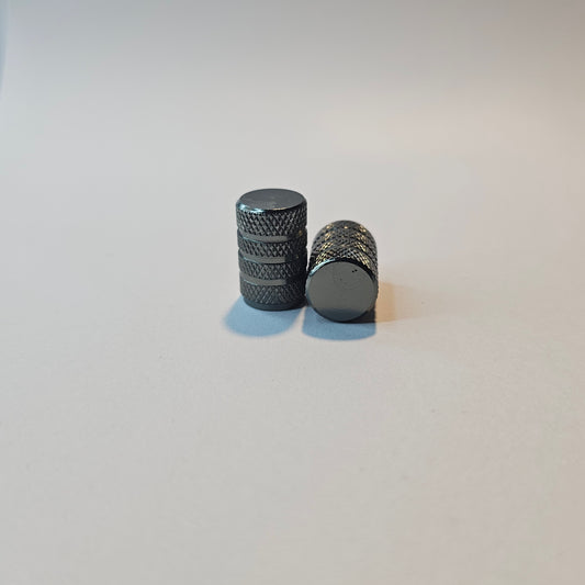 Barrel stem cap - Gray - Aluminum Alloy