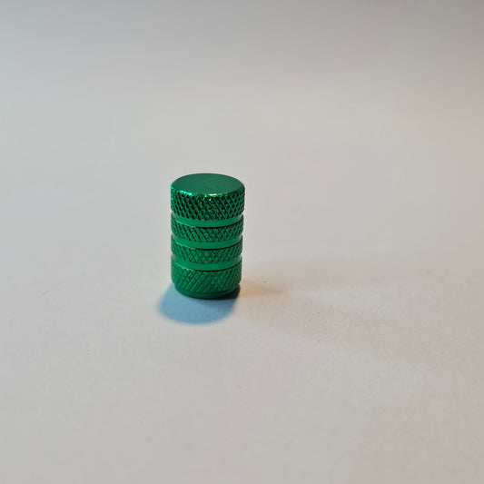 Barrel stem cap - Green - Aluminum Alloy