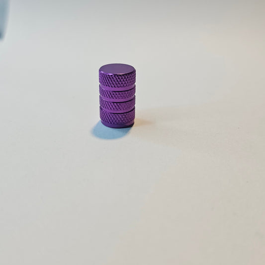 Barrel stem cap - Purple - Aluminum Alloy