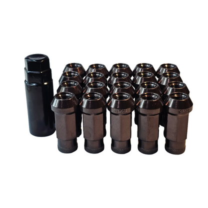 Steel - Open End Tapered - Conical 60 degree -Gunmetal Lug nuts