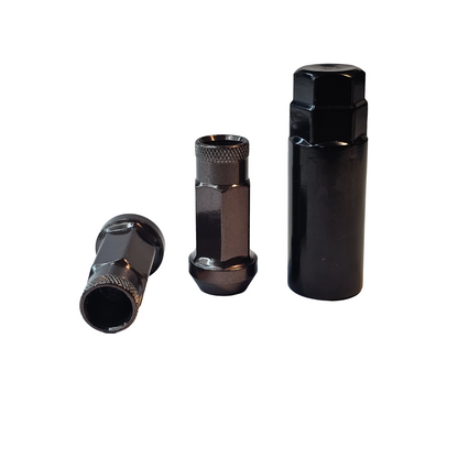 Steel - Open End Tapered - Conical 60 degree -Gunmetal Lug nuts