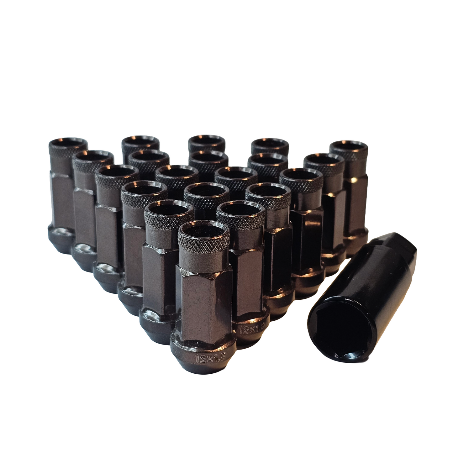 Steel - Open End Tapered - Conical 60 degree -Gunmetal Lug nuts