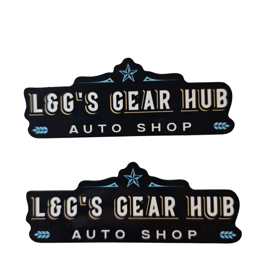 Original - Die-Cut - L&Gs Gear Hub Sticker
