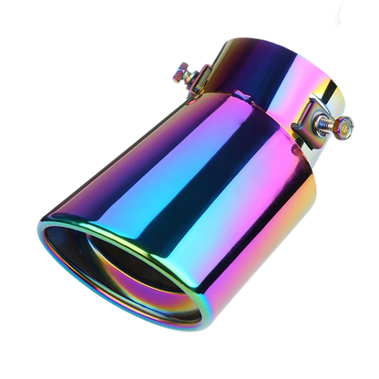 Stainless Steel Exhaust Tip -Bent -  Universal