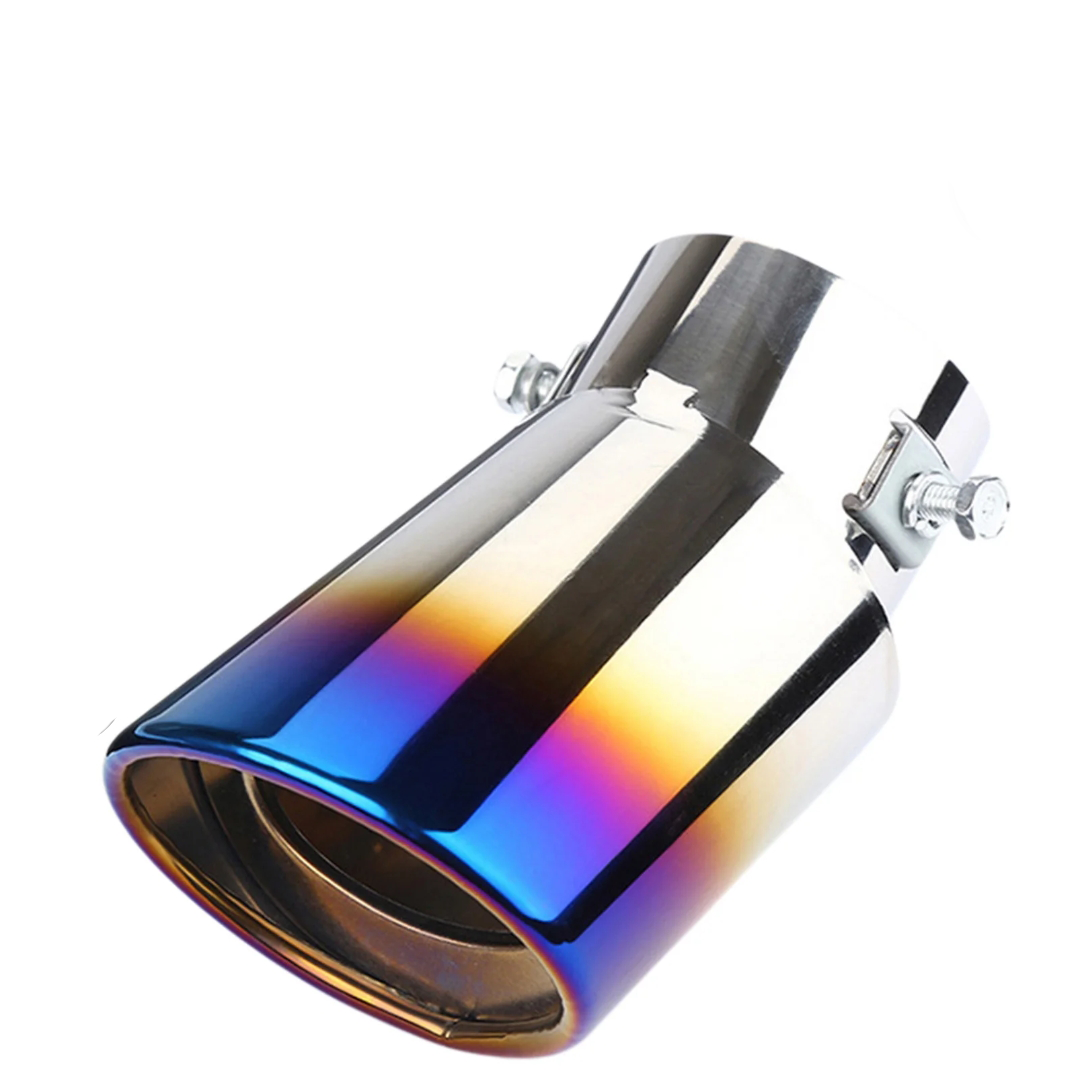 Stainless Steel Exhaust Tip -Bent -  Universal
