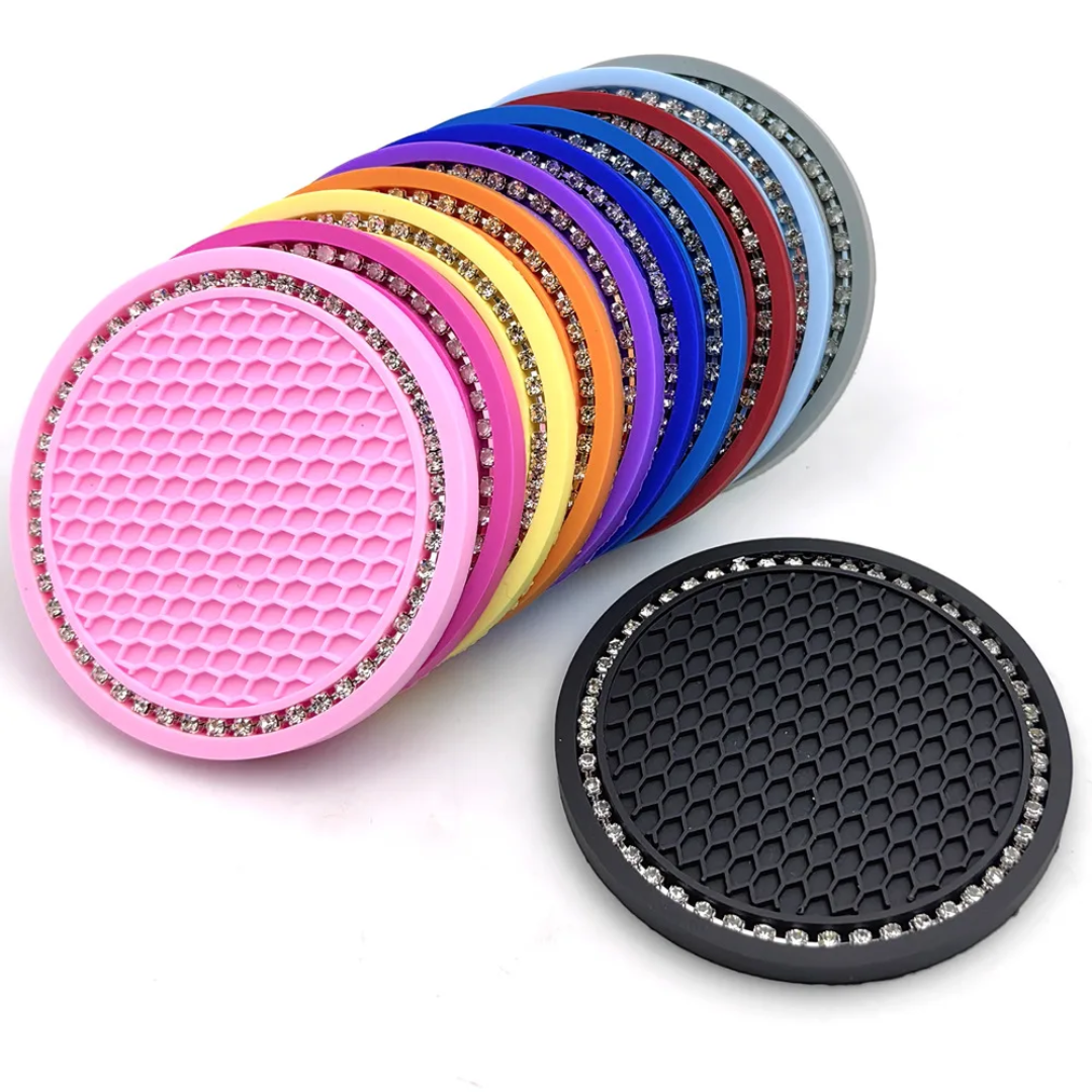 Car Silicone Coasters - 2pck