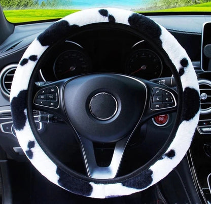 Soft Plush - Anti-Slip Car Steering Wheel Cover