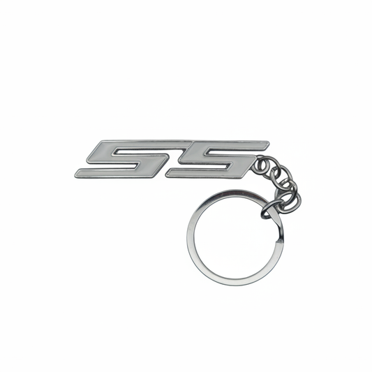 Keychain - SS - White/Chrome