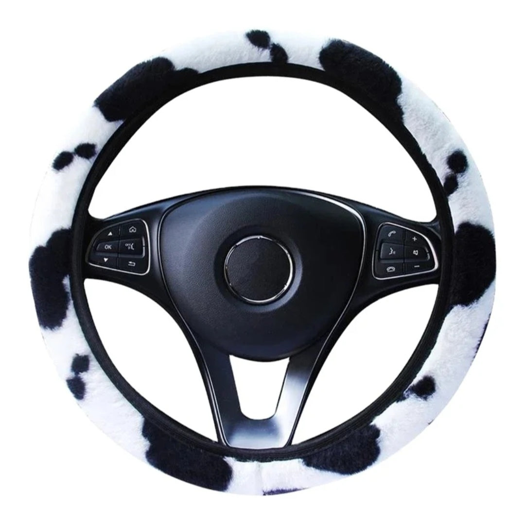Soft Plush - Anti-Slip Car Steering Wheel Cover