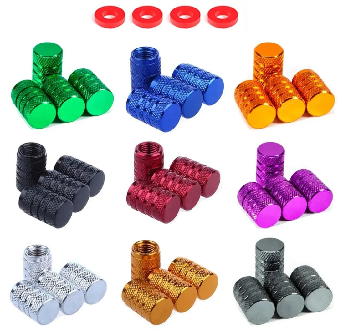 Tire Valve Barrel stem cap - Aluminum Alloy