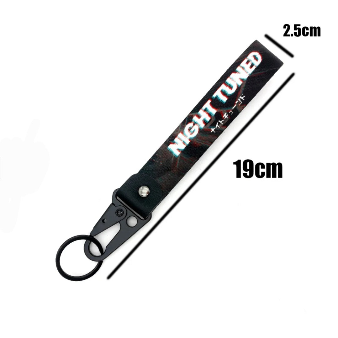 JDM Wrist Lanyard/Keychain - Osaka Racing Team (Red)