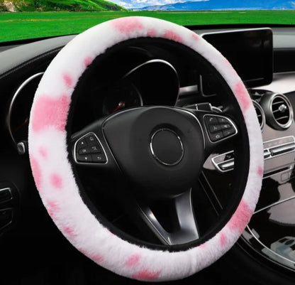 Soft Plush - Anti-Slip Car Steering Wheel Cover