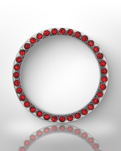 Start/Stop Button Bling Ring - Red