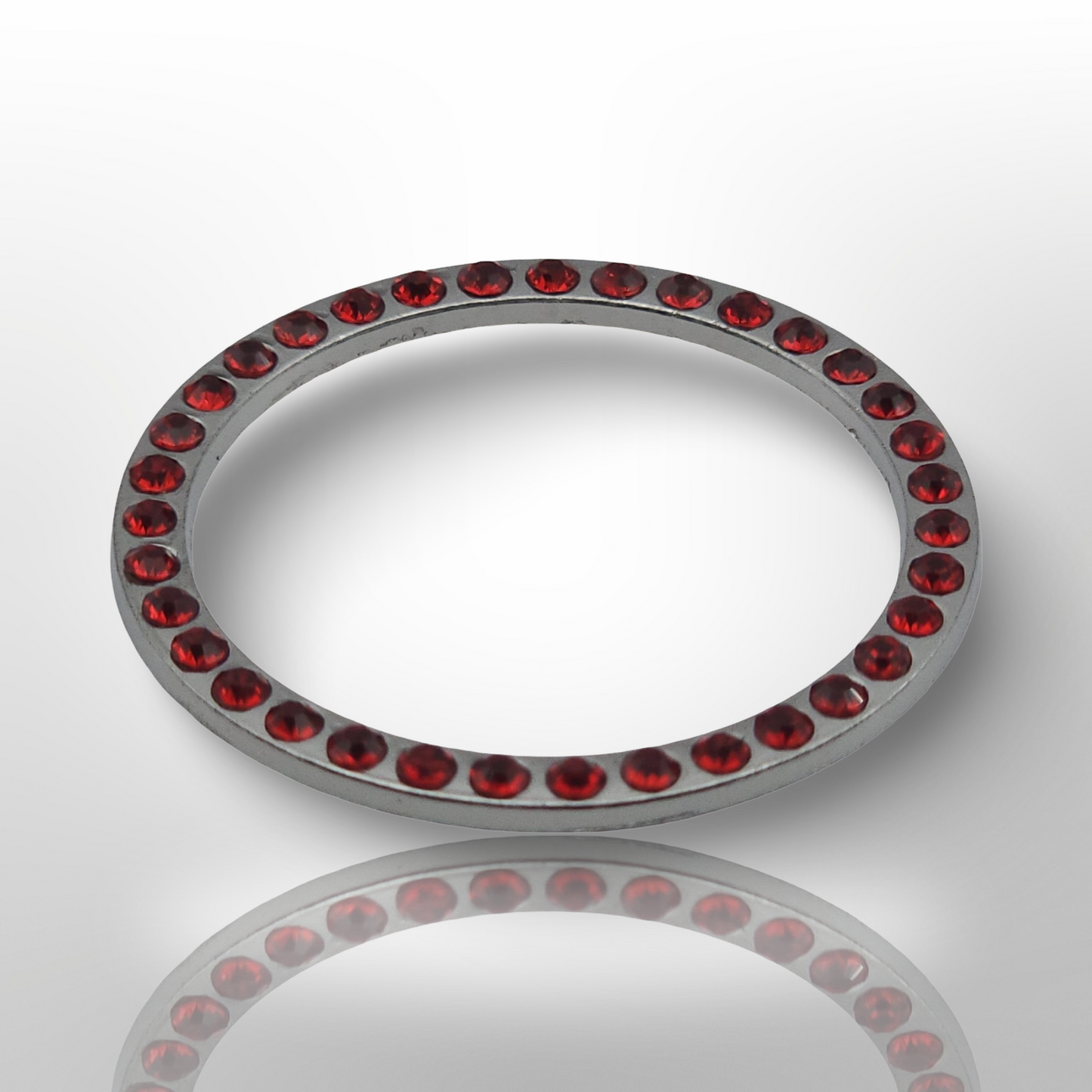 Start/Stop Button Bling Ring - Red