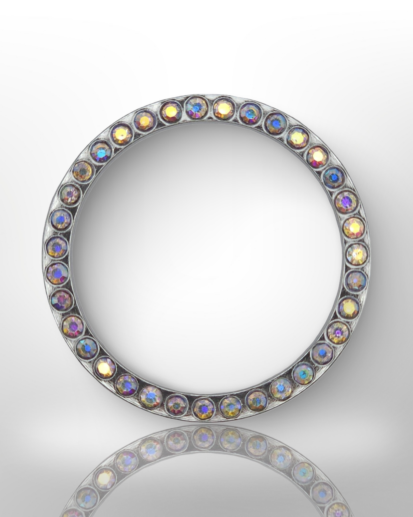 Start/Stop Button Bling Ring - Multicolor