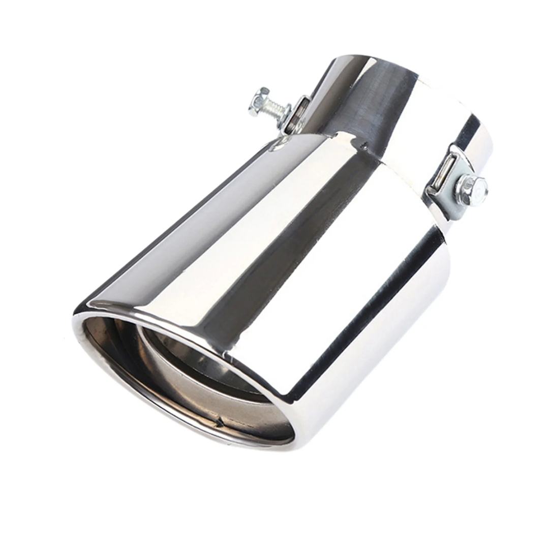 Stainless Steel Exhaust Tip -Bent -  Universal