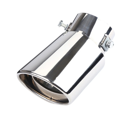 Stainless Steel Exhaust Tip -Bent -  Universal